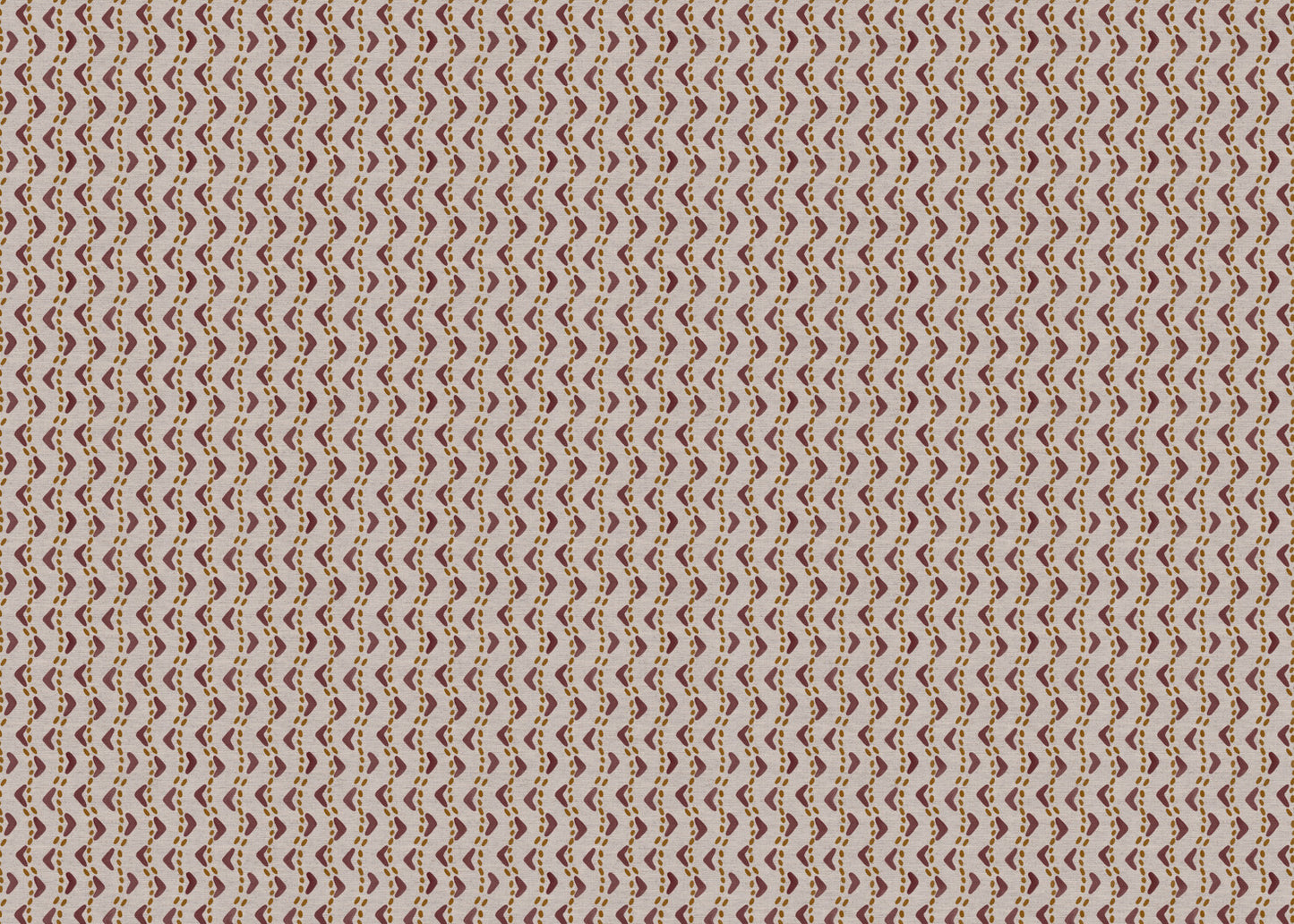 Braemar linen union fabric in Raspberry