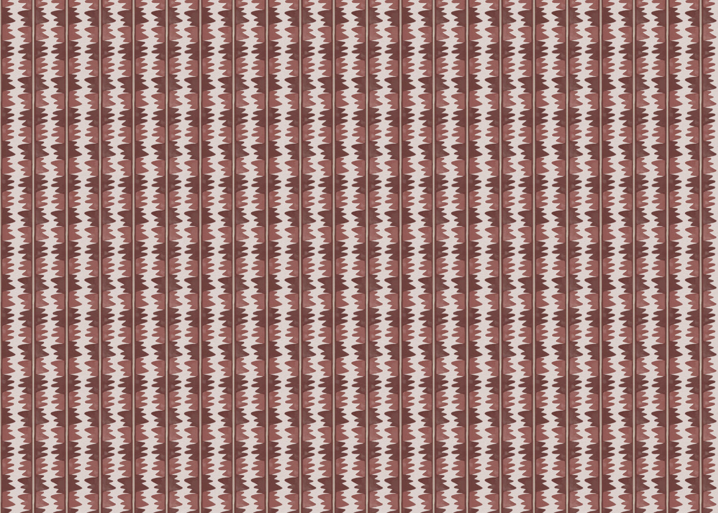 Jigzag FR Contract upholstery fabric in Pink