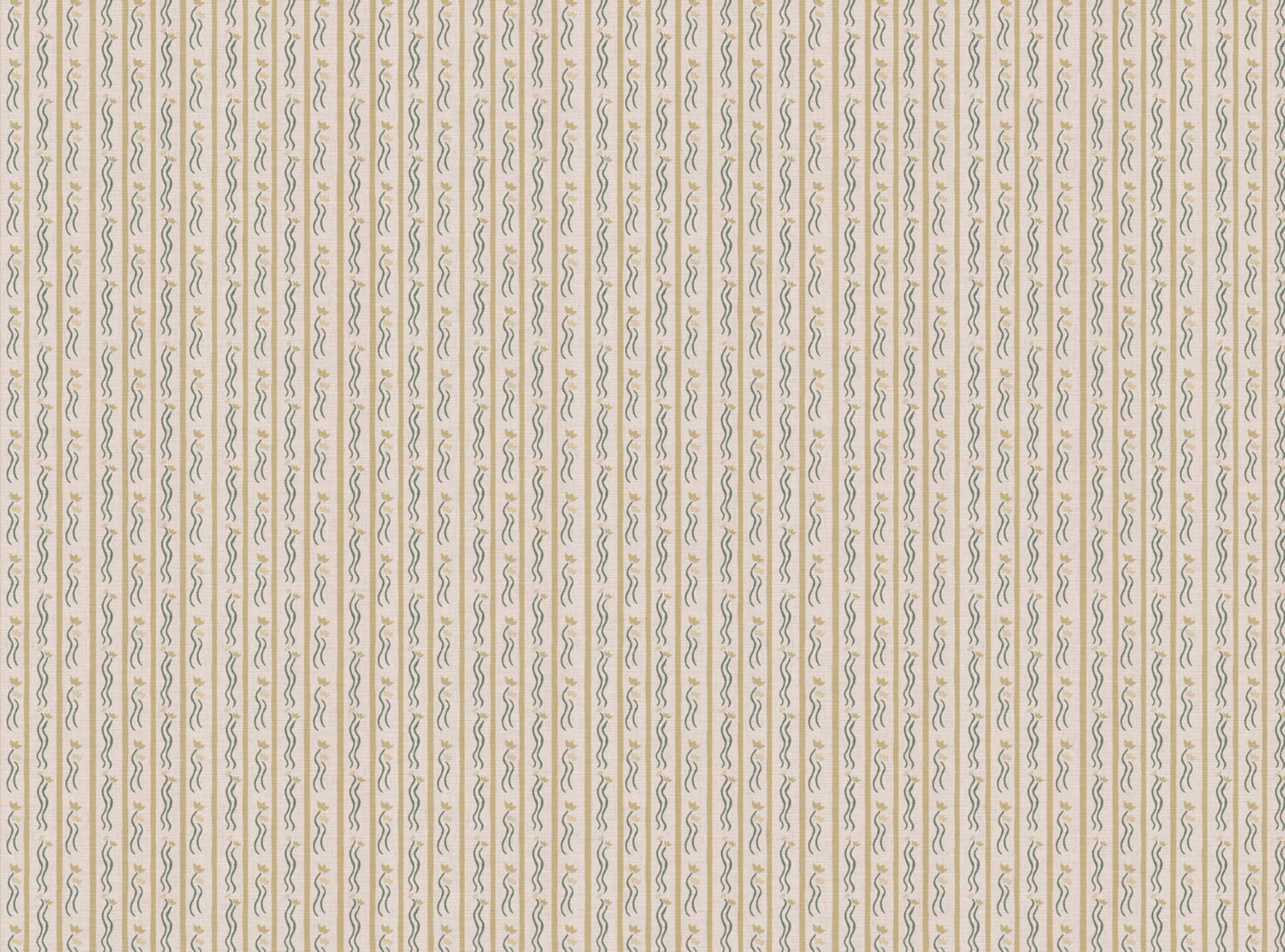 Jive Stripe Fabric in Yellow
