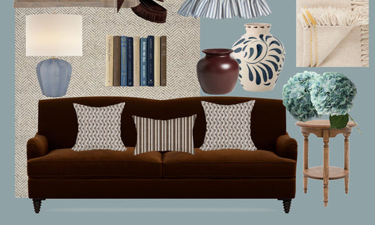 Elevating Interiors with Timeless Fabrics: A Living Room Mood Board