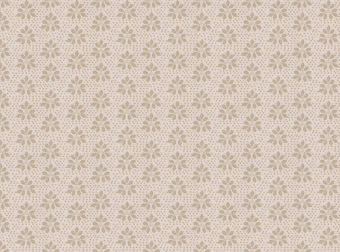 Autumn’s End Fabric printed cotton, linen union fabric Oatmeal