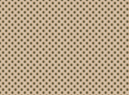 Little Sunburst cotton linen union fabric in olive green and yellow