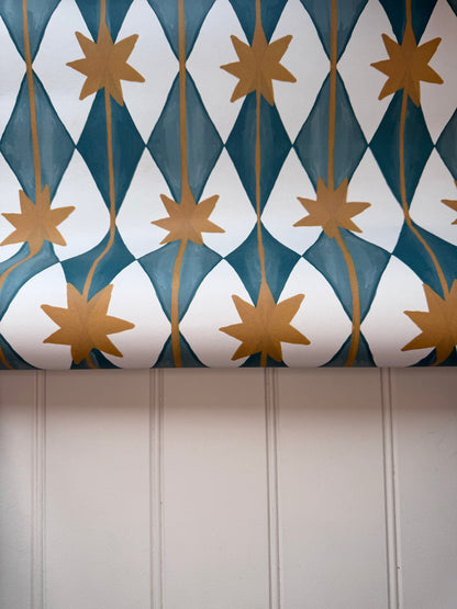 Starfall wallpaper in Blue