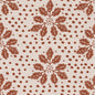 Autumn’s End Fabric printed cotton, linen union fabric Red