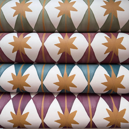 Starfall wallpaper in Green