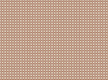 Starfall Check printed cotton, linen union fabric in Pink