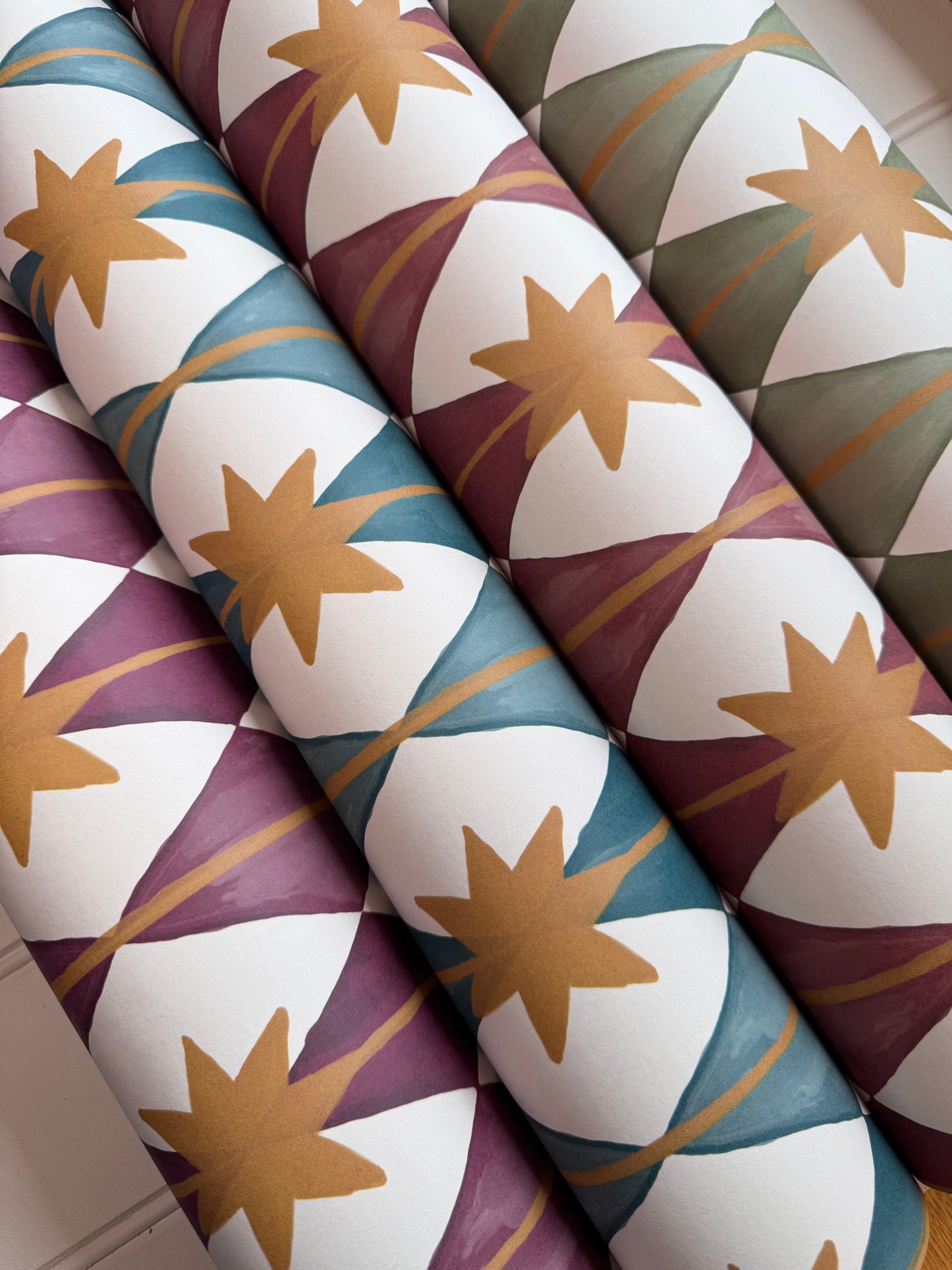Starfall wallpaper in Raspberry