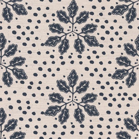 Autumn’s End Fabric Navy Blue