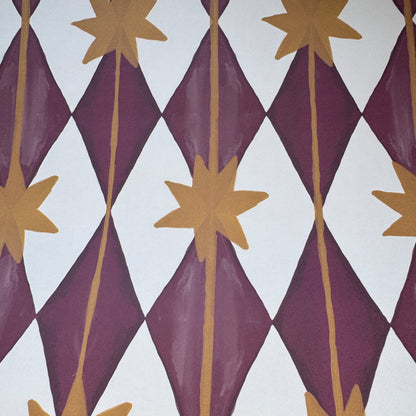 Starfall wallpaper in Blackcurrant