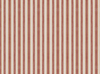 Sunburst Stripe linen cotton union in pink and yellow
