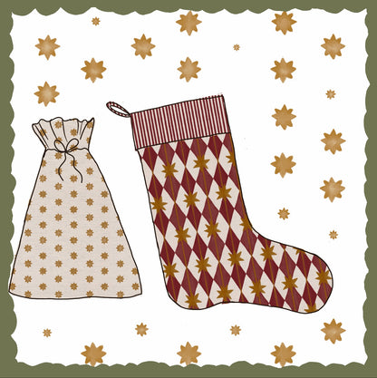 Christmas Stocking in Red