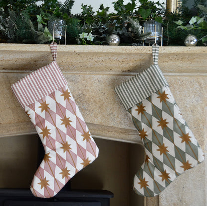 Christmas Stocking in Green