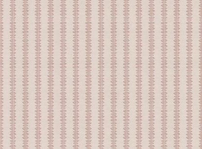 Ivy printed cotton, linen union fabric in Pink