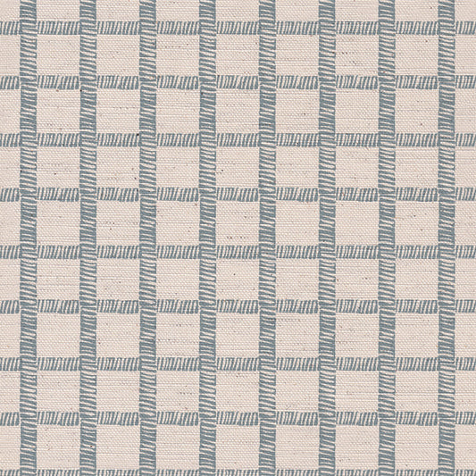 Woven Check in Blue