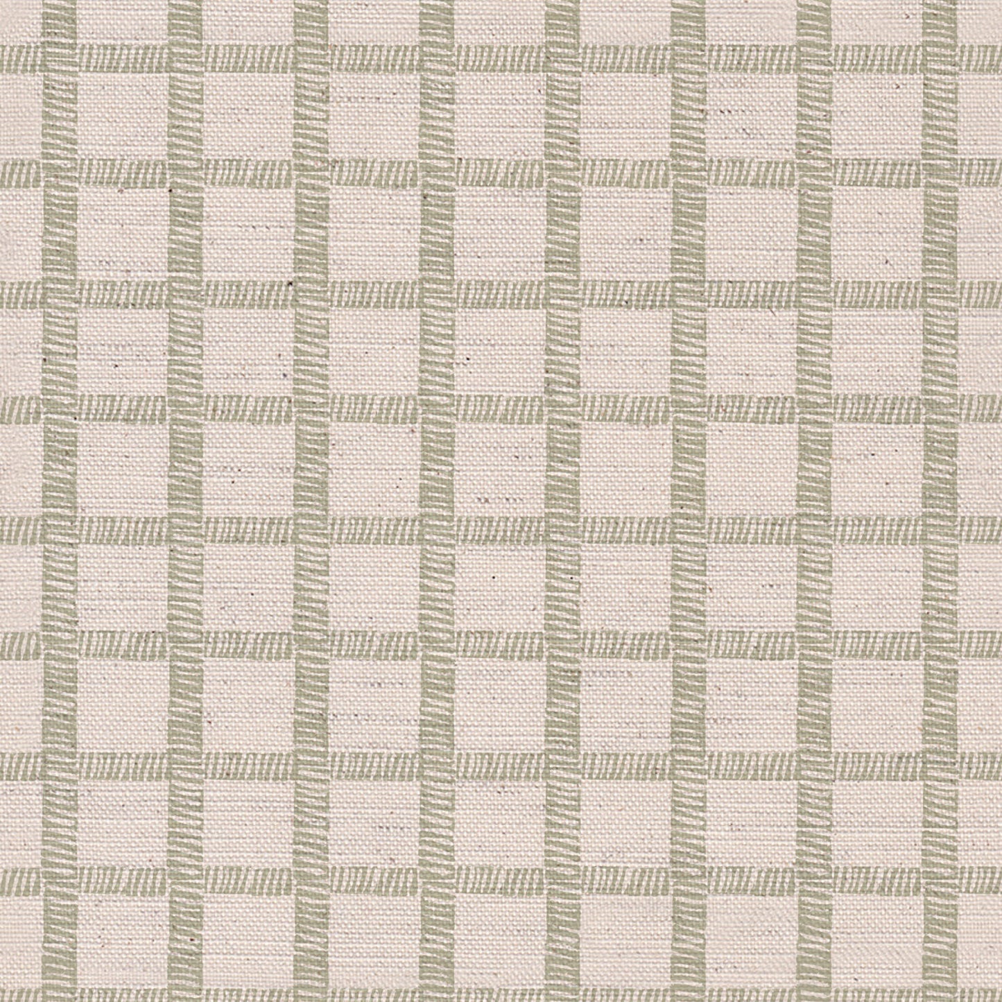 Woven Check in Green