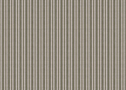Kelso Stripe linen union fabric in Green