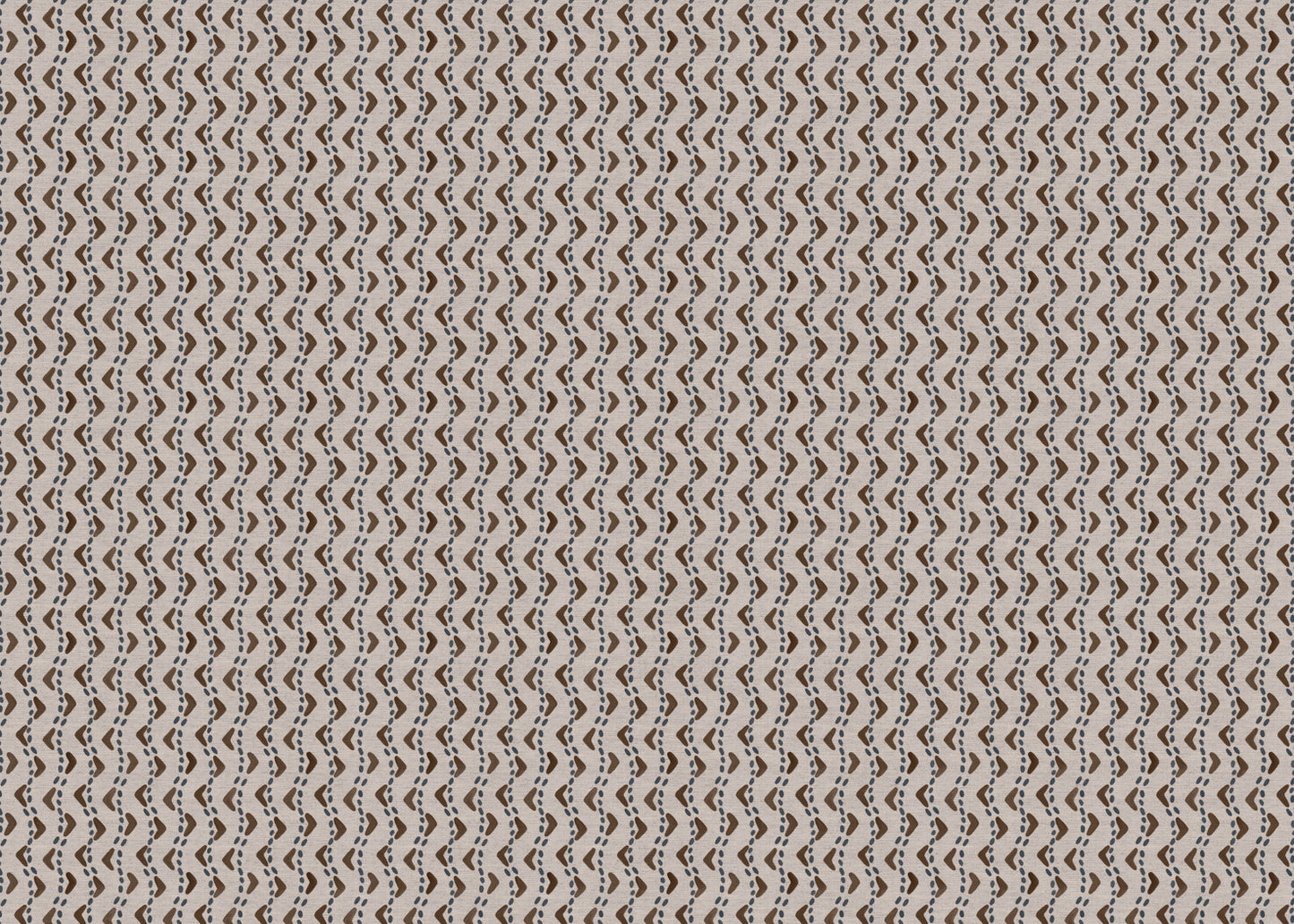 Braemar linen union fabric in Conker Brown