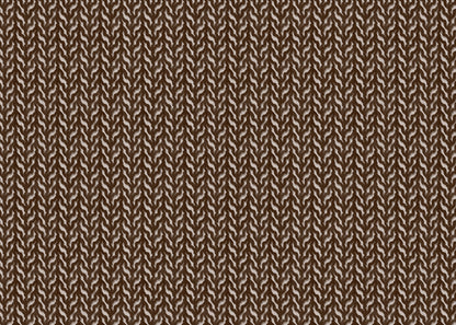 Kelp Drift linen union fabric in Brown