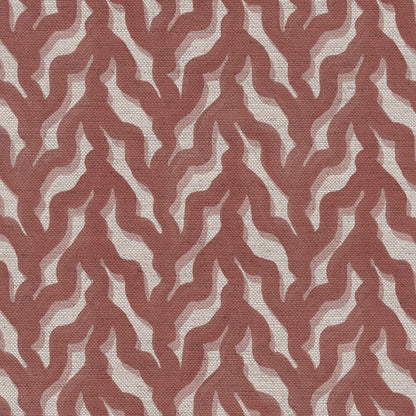 Kelp Drift linen union fabric in Pink