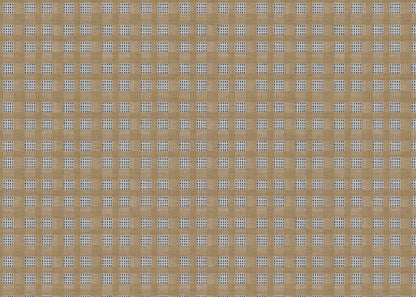 Kelso check linen union fabric in Soft Yellow