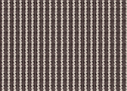 Jigzag FR Contract upholstery fabric in Aubergine
