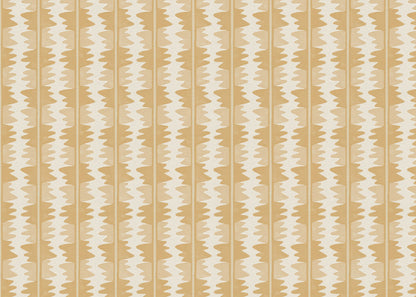 Jigzag FR Contract upholstery fabric in Yellow