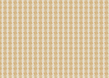 Jigzag FR Contract upholstery fabric in Yellow