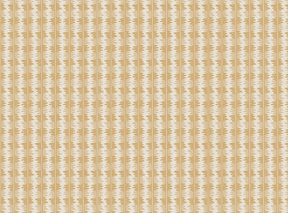 Jigzag linen union fabric in Yellow