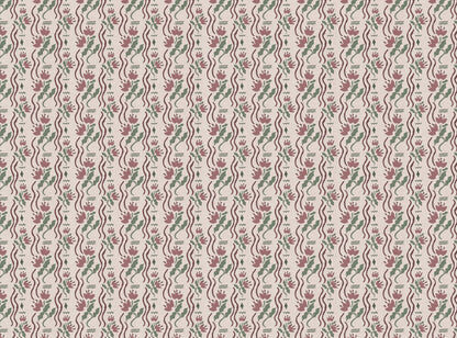 Meadow Jive Fabric in Pink