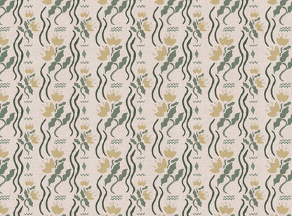 Meadow Jive Fabric in Yellow