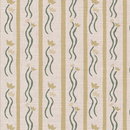 Jive Stripe Fabric in Yellow