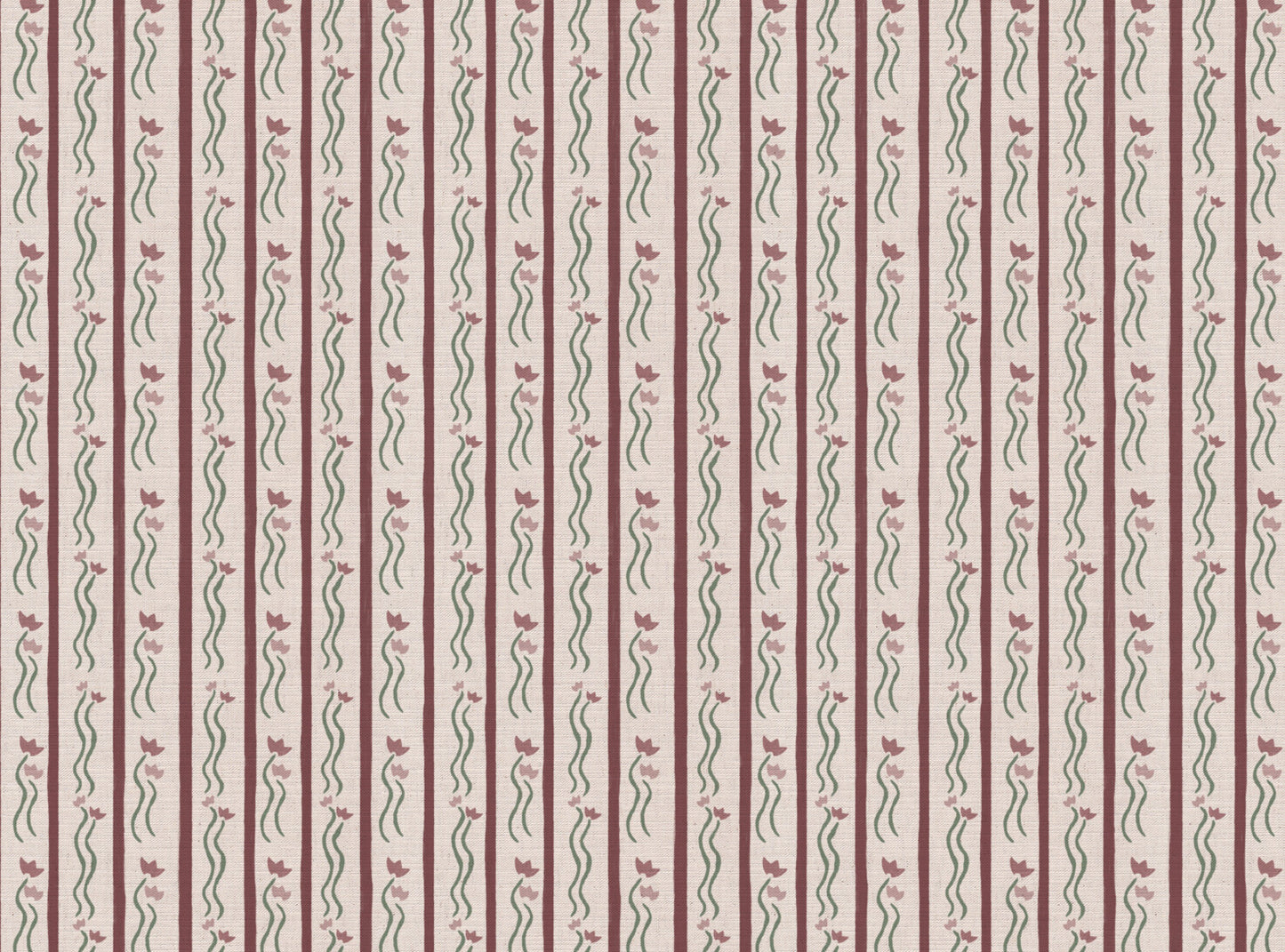 Jive Stripe Fabric in Pink